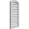 Ekena Millwork Arch Top Surface Mount PVC Gable Vent: Functional, w/ 2"W x 1-1/2"P Brickmould Frame, 16"W x 32"H GVPAR16X3202SF - alternate 4